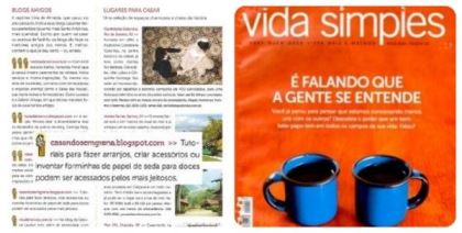 Colagem vida simples