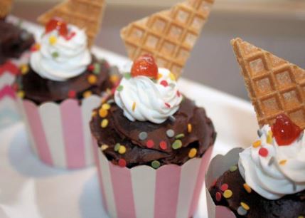 Cupcake de sorvete - food.com