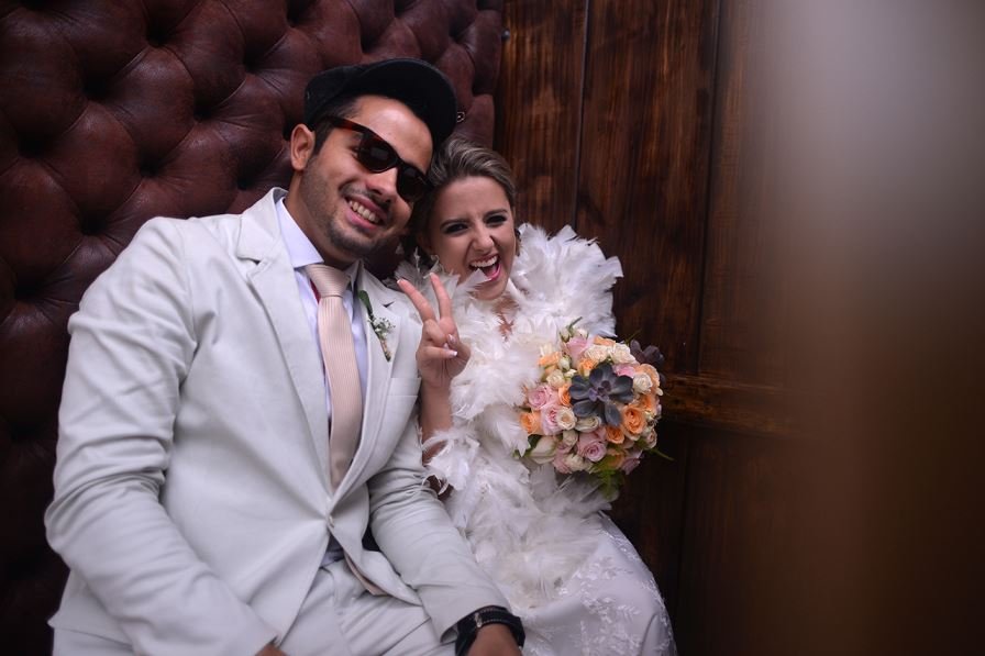Casamento real e econômico - Dayane e Rafael em Suzano, São Paulo