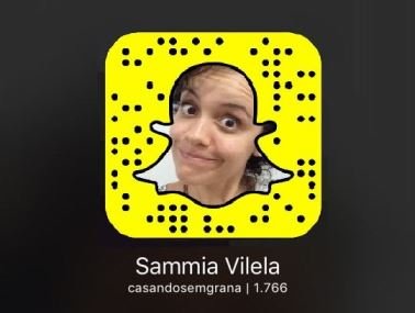 Snapchat Casando sem Grana Sammia Vilela