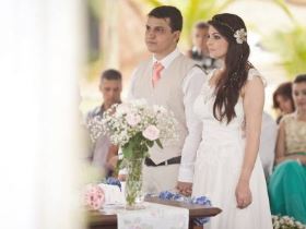 mini wedding cerimônia ar livre