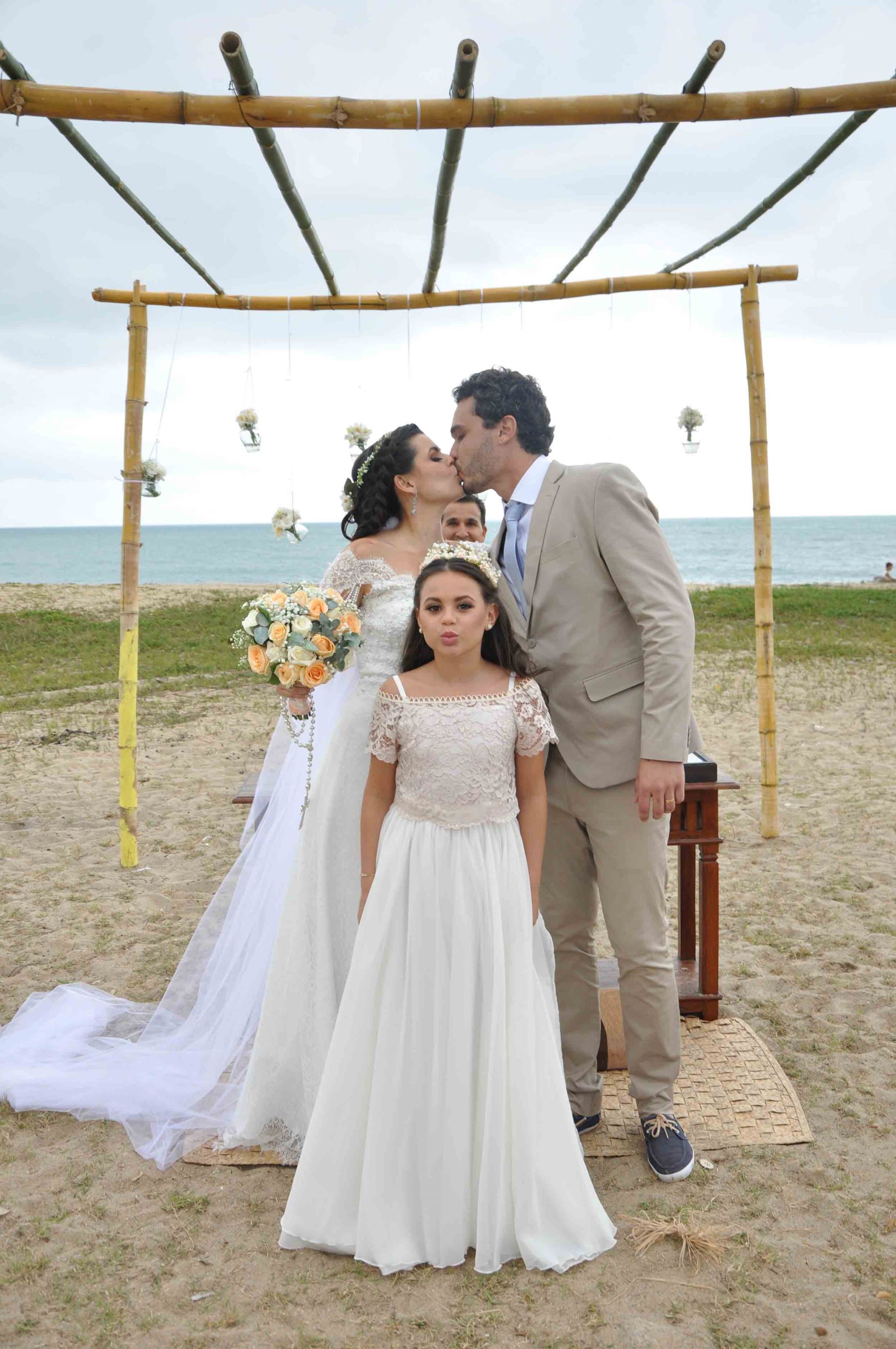 casamento simples na praia